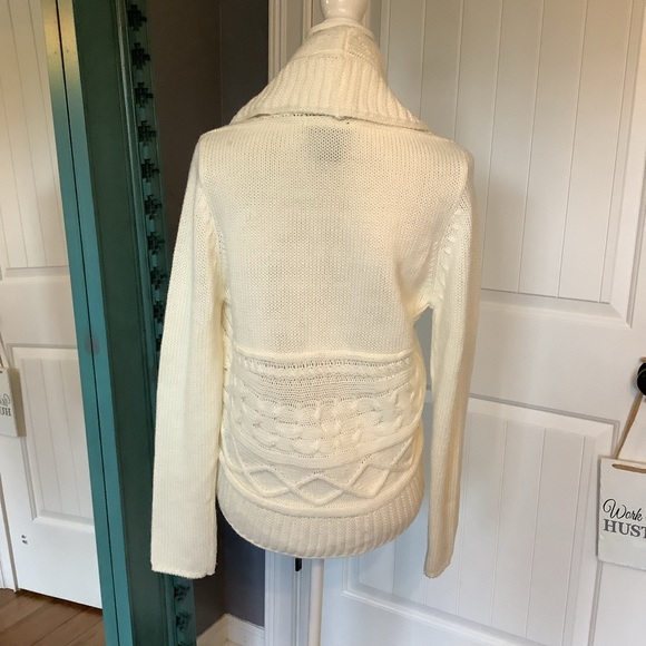 Hooked Up by IOT Cream Women's Cardigan - Picture 4 of 5